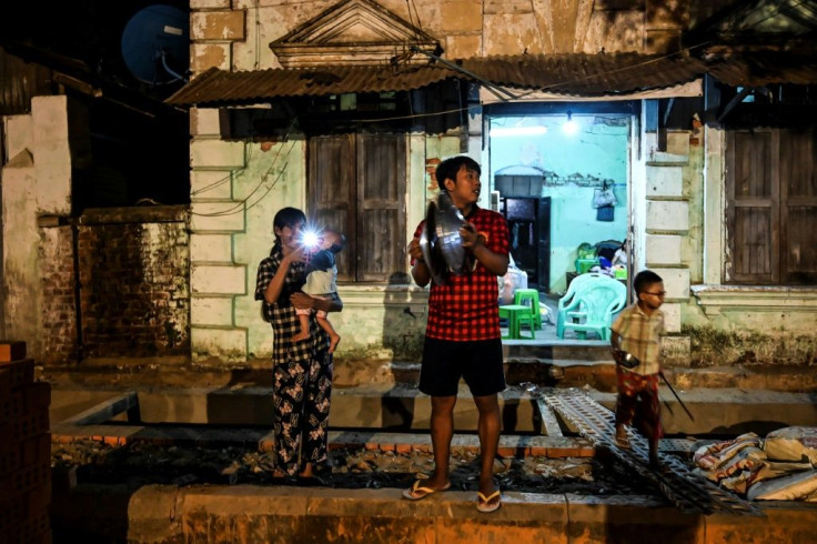 People have bashed pots and pans on the streets of Myanmar's cities to show their anger at the coup