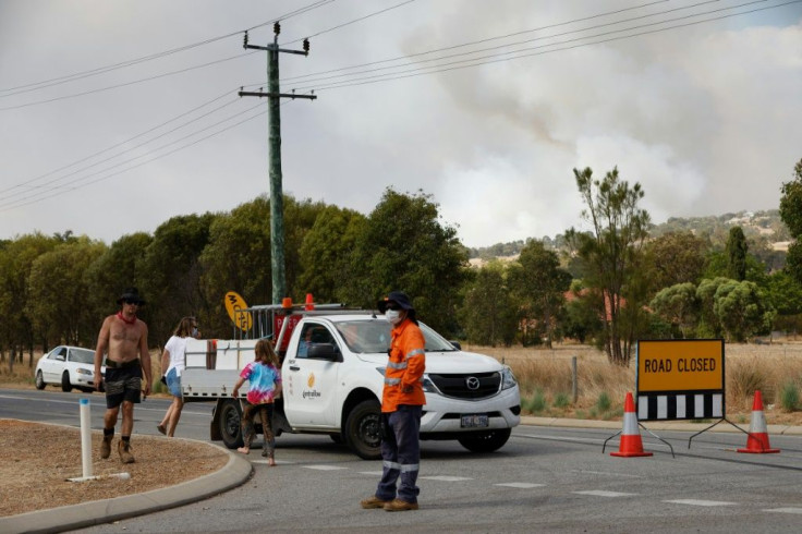 Hundreds of people have fled the area in recent days and emergency warnings remain in place