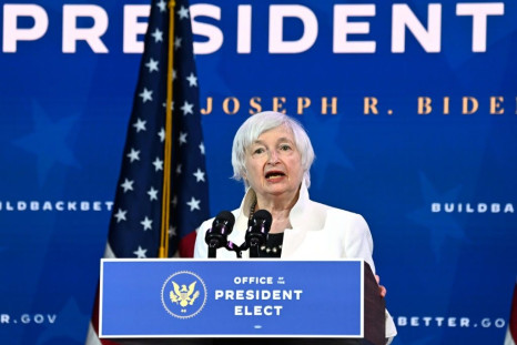 Treasury Secretary Janet Yellen speaks said regulators will have to understand recent trading volatility, including GameStop, before taking action