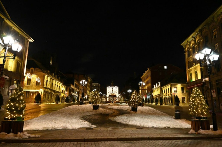 Montreal's Place Jacques-Cartier, near the Old Port, is usually popular with tourists, but coronavirus travel restrictions, like a ban on cruise ships, has hurt the economy in Montreal and other port cities