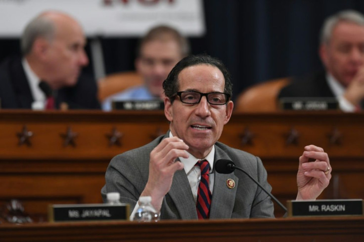 Democratic Congressman Representative Jamie Raskin, shown here in 2019, is leading the impeachment case against Trump