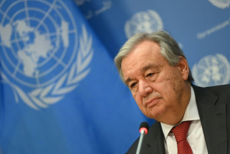 Antonio Guterres, shown in 2020, has said he will seek a second term as secretary-general