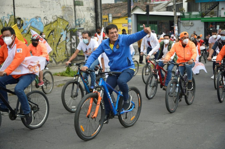 Presidential candidate Andres Arauz has promised to return Ecuador to a socialist path if he wins