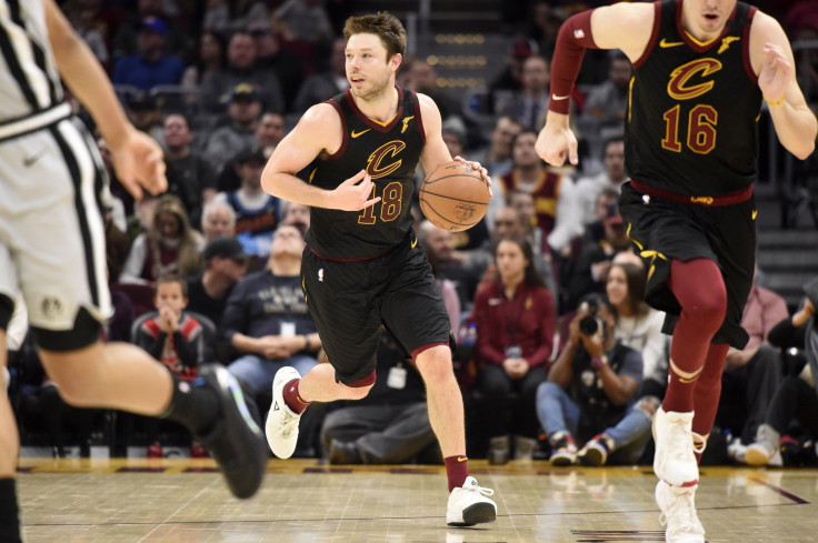 Matthew Dellavedova #18 of the Cleveland Cavaliers