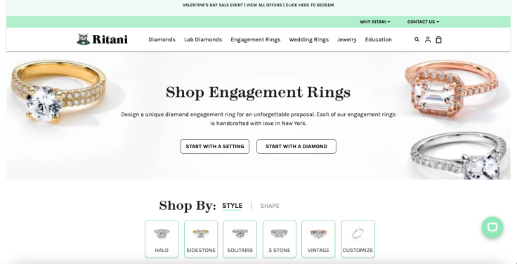 Ritani Engagement Rings