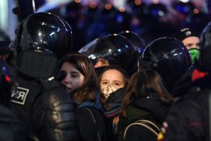 Russia's response to anti-government protests sparked by the jailing of opposition figure Alexei Navalny has been fast and severe