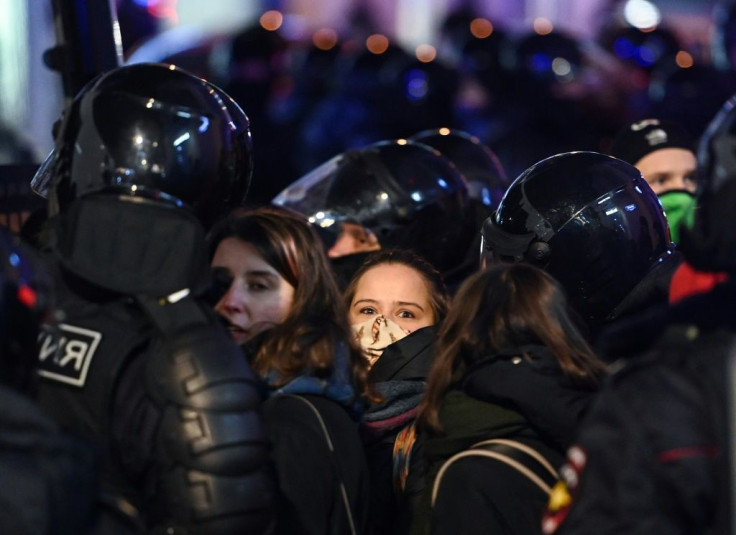 Russia's response to anti-government protests sparked by the jailing of opposition figure Alexei Navalny has been fast and severe