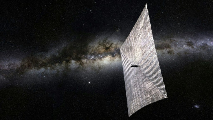 Avi Loeb believes 'Oumuamuah could be a lightsail, such as those sent into space by the Plantary Society and seen in this artist's rendering