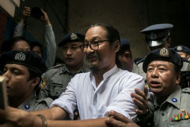 Min Htin Ko Ko Gyi is a filmmaker previously jailed for criticising Myanmar's military-drafted constitution