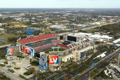 Home sweet home: The Tampa Bay Buccaneers are playing Sunday's Super Bowl at their own Raymond James Stadium