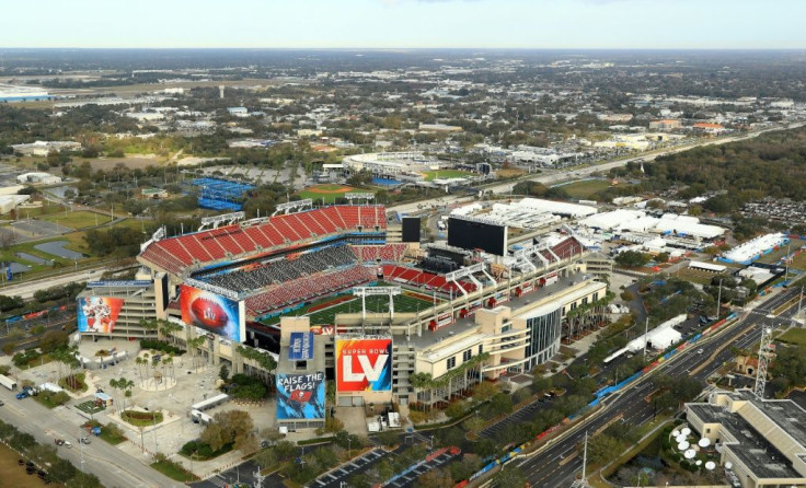 Home sweet home: The Tampa Bay Buccaneers are playing Sunday's Super Bowl at their own Raymond James Stadium