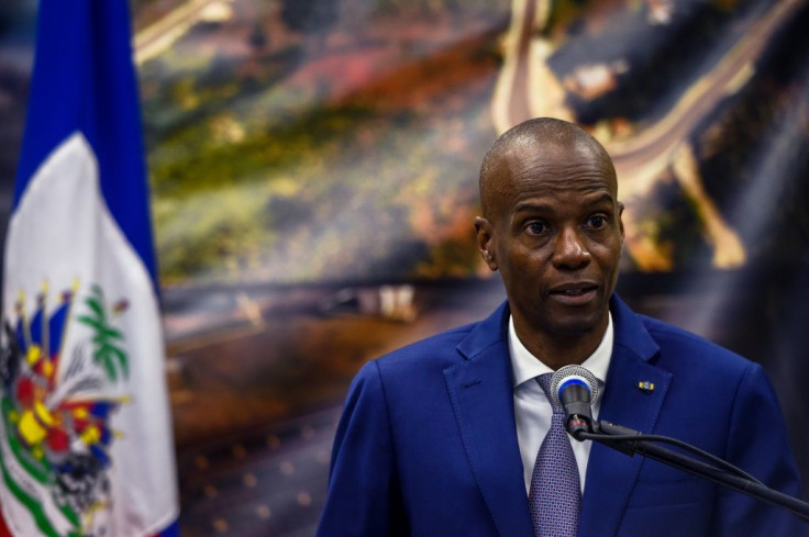 Haitian President Jovenel Moise (pictured January 2020) has been governing without any checks on his power and says he remains president until February 7, 2022 -- in an interpretation of the constitution rejected by the opposition