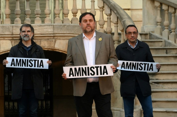 Some separatist leaders jailed for their part in the 2017 push for independence were given a temporary release to campaign for next Sunday's elections
