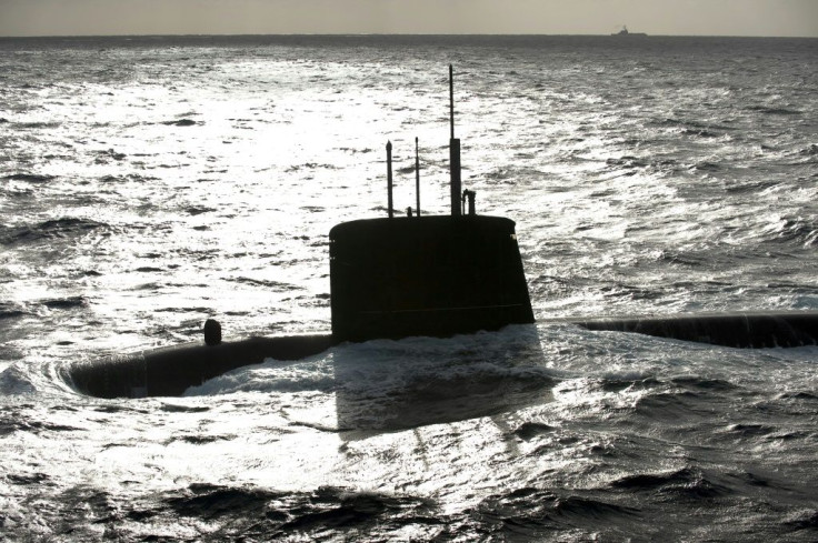 Nuclear attack submarine SNA Emeraude (shown in this file picture) was one of the two French navy ships to patrol through the South China Sea