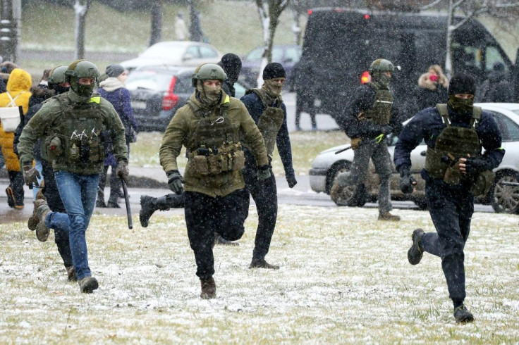 A police crackdown on protesters saw thousands detained