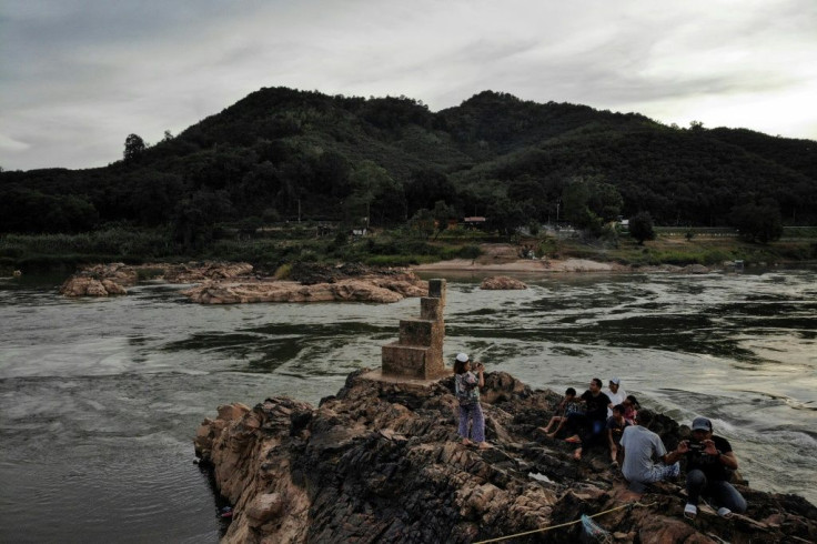 In 2019, the once-mighty Mekong River was reduced to a thin, grubby neck of water in places