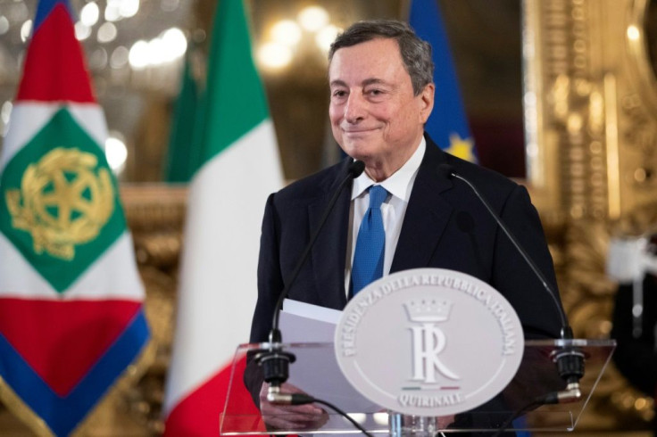 Mario Draghi is Italy's most popular politician, according to a weekend poll