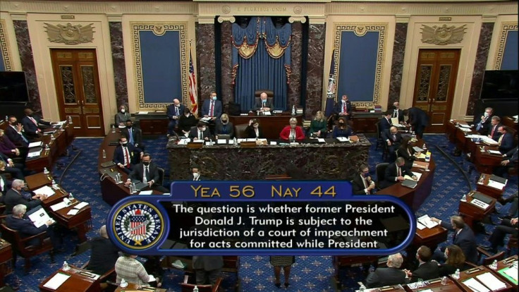 Senate votes that Trump trial is constitutional