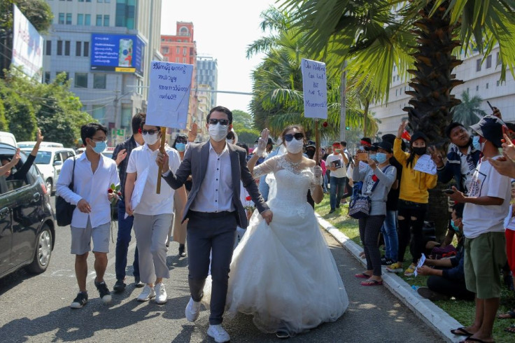 Myanmar has been roiled by a burgeoning civil disobedience campaign and massive street protests