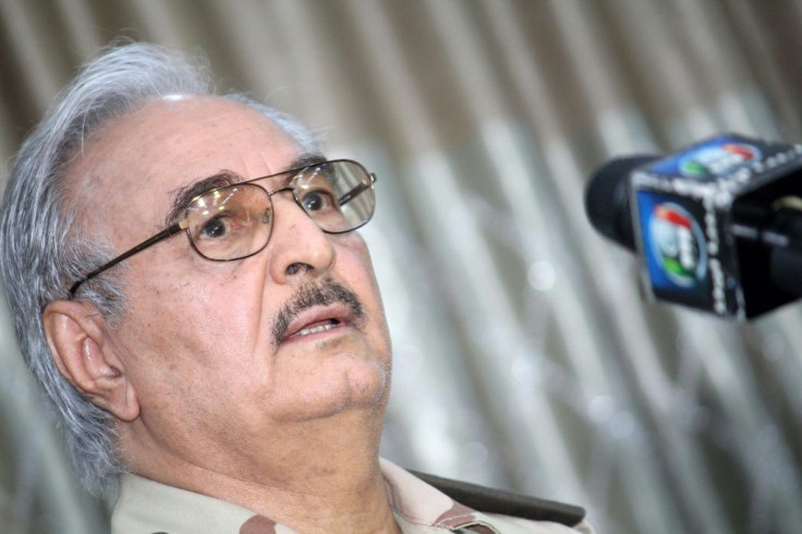 Eastern strongman Khalifa Haftar supports an administration based in the east