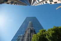 The Salesforce Tower in San Francisco is the headquarters of the US cloud computing giant, which is allowing most employees to work from anywhere under a new flexible workplace policy