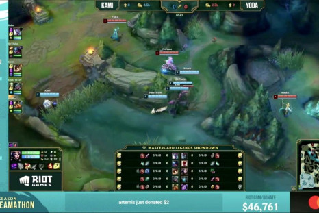 A screenshot from League of Legends, a popular title from Riot Games, whose CEO is accused in a lawsuit of sexual harassment