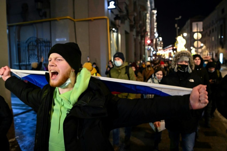 Nearly 11,500 protesters were detained after demonstrations in support of Navalny