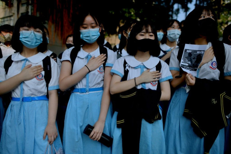 Hong Kong's Education Bureau issued new guidelines for schools warning there is 'no room for debate or compromise' over national security