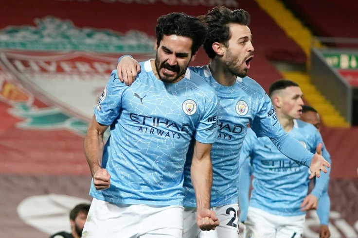 Soaring clear: Manchester City have set a new record of 15 consecutive wins for an English top-flight side