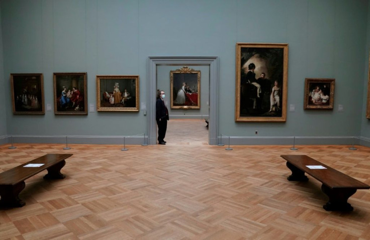 The exhibition "A New Look at Old Masters" at The Met in New York