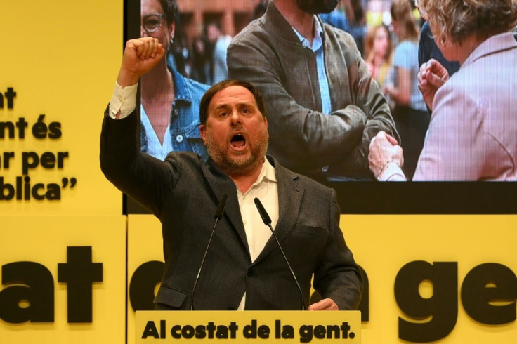 The ERC led by Oriol Junqueras is seen as more moderate than rival Catalonian independence party JxC