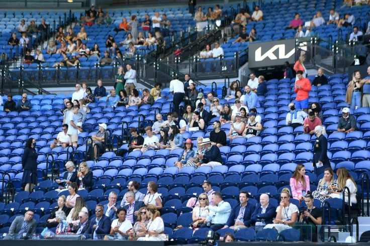 The Australian Open has welcomed tens of thousands of socially distanced fans