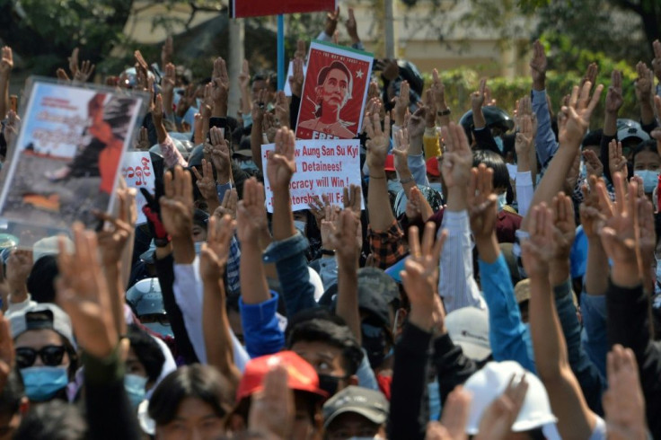 They have called for the junta to respect the results of November's elections, which saw Aung San Suu Kyi's National League for Democracy party win in a landslide