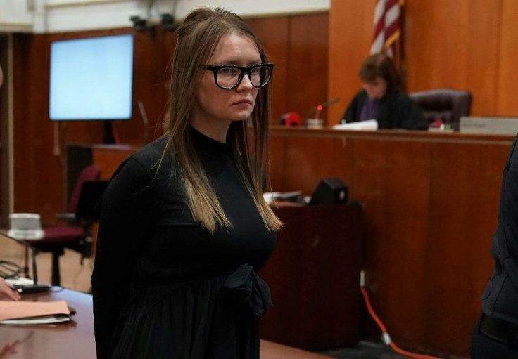 Fake heiress Anna Sorokin, seen here in court in 2019, has been freed from prison