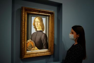 Botticelli's 'Young Man Holding a Roundel' was sold in New York last month for $92 million
