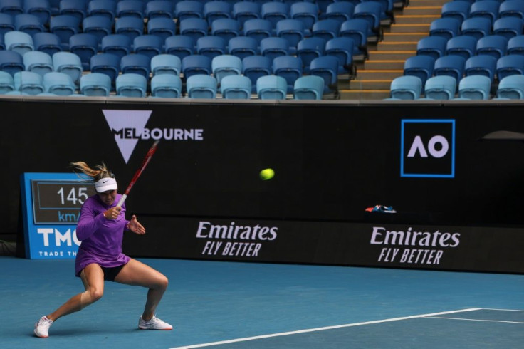 The Australian Open is to play on without crowds