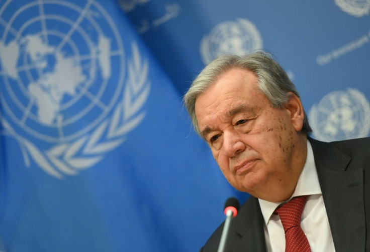 UN Secretary-General Antonio Guterres, seen February 4, 2020 in New York