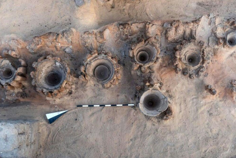 The vats unearthed in southern Egypt are thought to have been used to brew beer 5,000 years ago