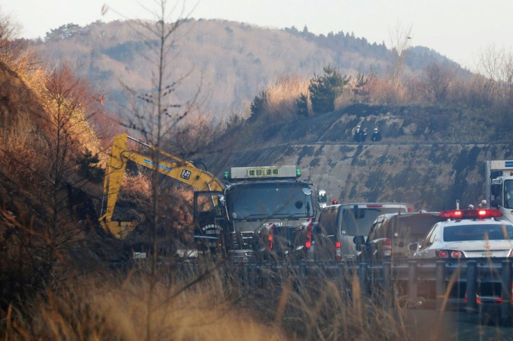 No significant damage was reported in the earthquake off Japan's Fukushima region although authorities are assessing the impact of a landslide on a highway