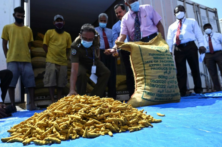 Customs agents recently found 25 tonnes of turmeric smuggled into Sri Lanka from India, while navy patrols have seized several tonnes from Indian fishermen