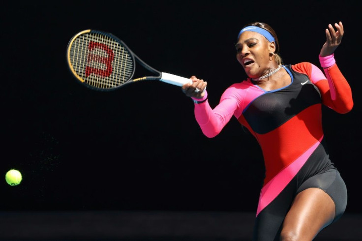 Serena Williams dropped her first set of the tournament against Belarus's Aryna Sabalenka