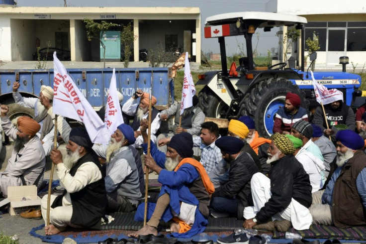 Since late November farmers have camped on roads leading into the capital calling for new agriculture laws to be repealed