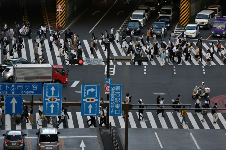 Japan's virus measures are limited, with bars and restaurants requested but not obliged to close by 8pm and working from home strongly recommended. There are no blanket stay-at-home orders