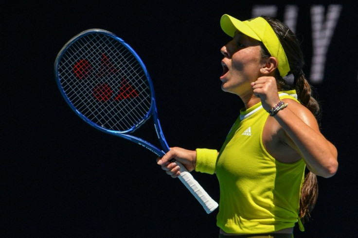 Jessica Pegula of the US reached her first Grand Slam quarter-final