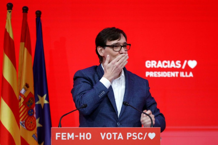 Prime Minister Pedro Sanchez had been hoping former health minister Salvador Illa, who led the ticket for his ruling Socialists, would win enough votes to end the separatist parties' grasp on power