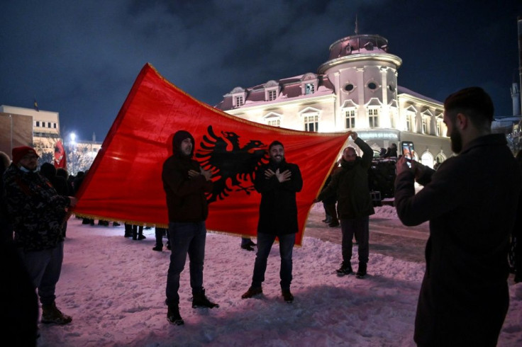Albin Kurti's Vetevendosje (Self-determination) movement emerged from parliamentary elections as Kosovo's most powerful political force