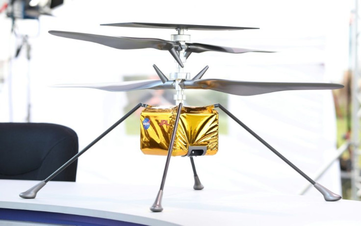 NASA notably wants to fly, for the first time, a powered aircraft on another planet -- the helicopter, dubbed Ingenuity, will have to ascend in an atmosphere just one percent the density of Earth's