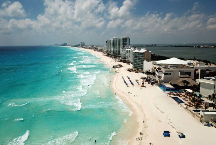 The pandemic has caused a sharp drop in the number of tourists visiting Mexico's Caribbean coast