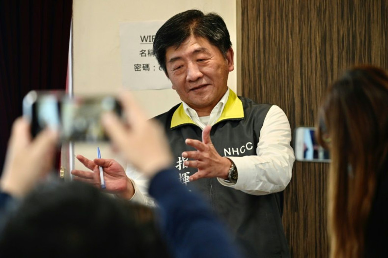 Taiwan's health minister Chen Shih-chung said 'political pressure' had scuppered a vaccine deal