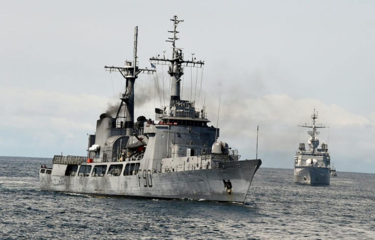 Foreign naval forces have a limited presence in the Gulf of Guinea